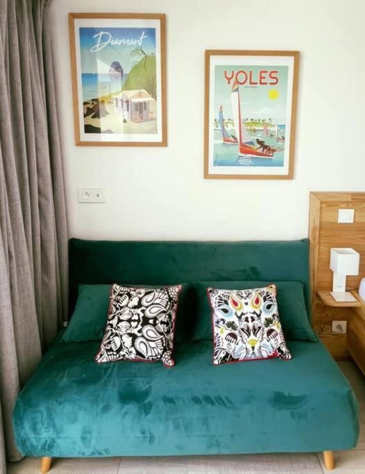 Le Bo Studio - Logement Standing Vue Mer & Piscine Le Diamant Exterior foto